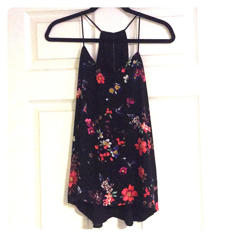 Express Floral reversible top